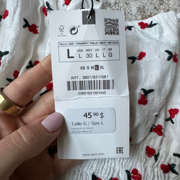 Brand new Crop top from Zara - Picture 2 of 3